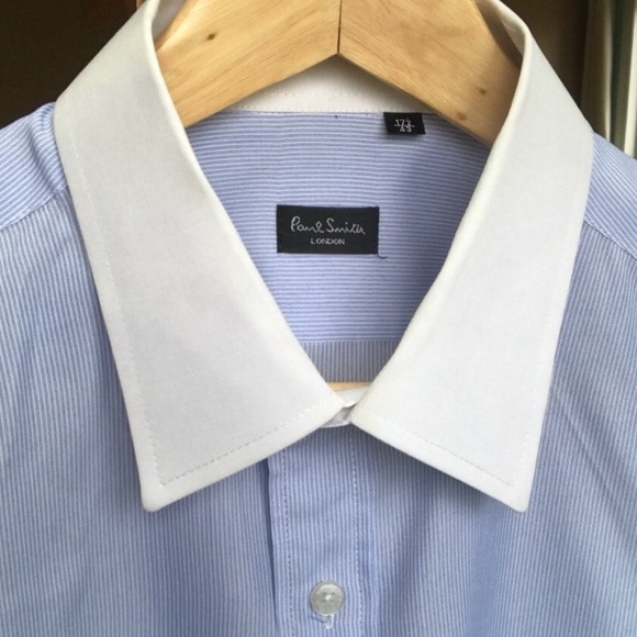 Paul Smith Other - Paul Smith White Collar Dress Shirt Light Cotton
